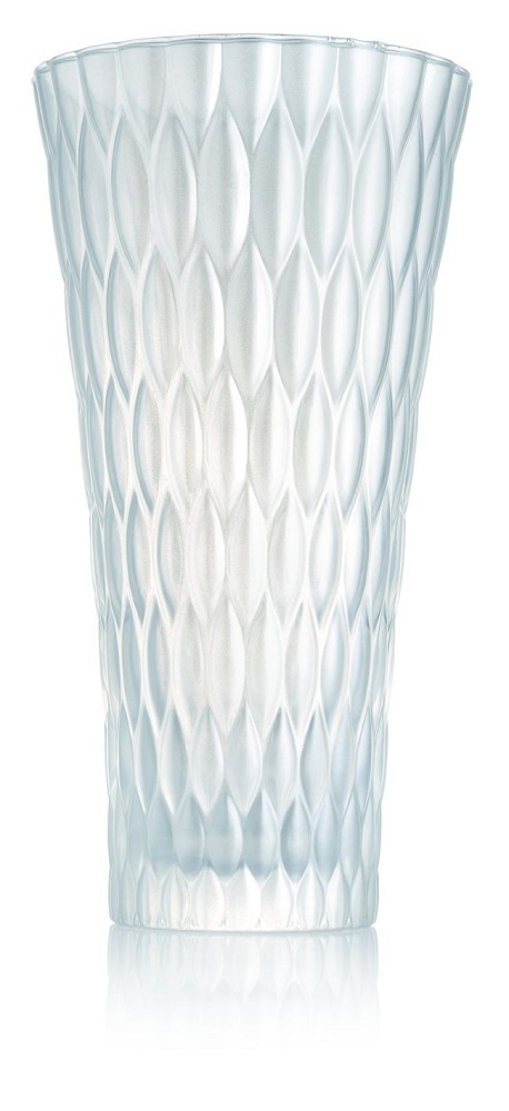 Loto Vase, Pearly White – 30cm Loto Vase, Pearly White – 30cm